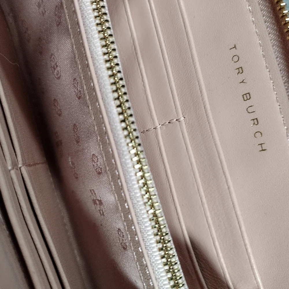 Tory Burch Alexa Blush Pink Wallet